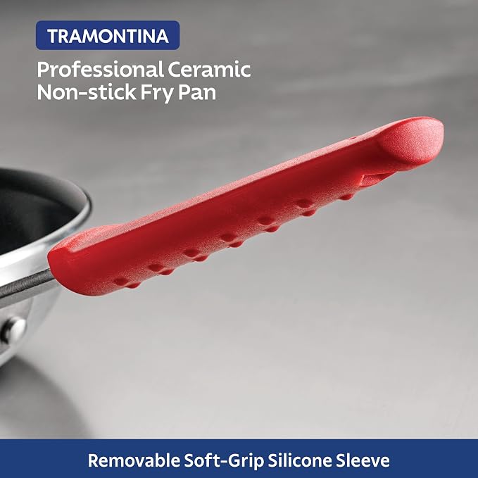 Tramontina Professional 10-Inch Ceramic Non Stick Frying Pan, Heavy-Gauge - Image 8