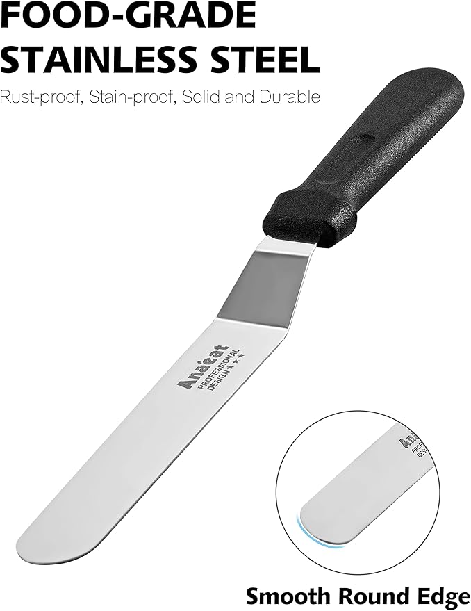 Anaeat Icing Spatulas, Pastry & Baking - Image 7