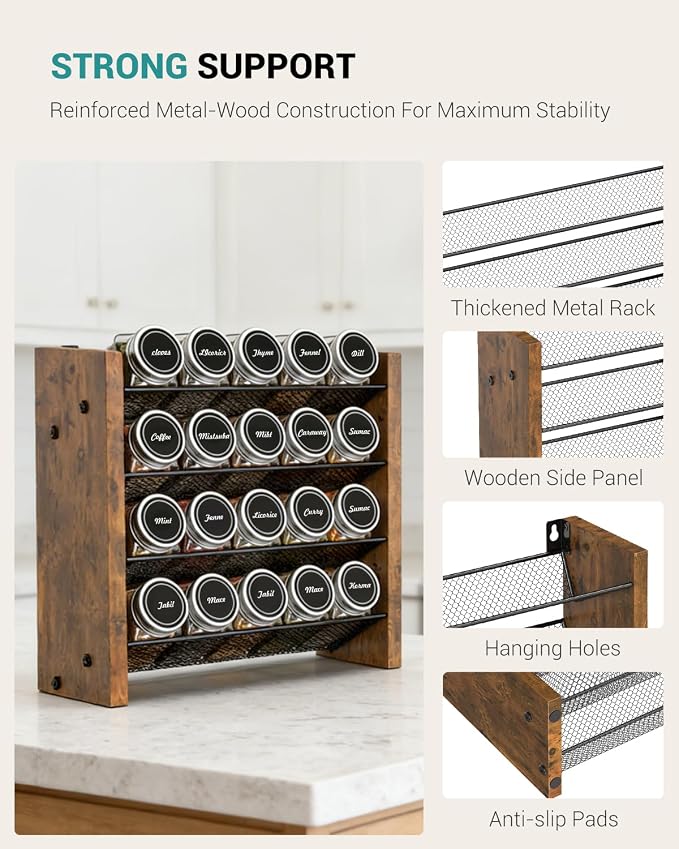 NESAPTO Spice Rack Organizer - Image 8