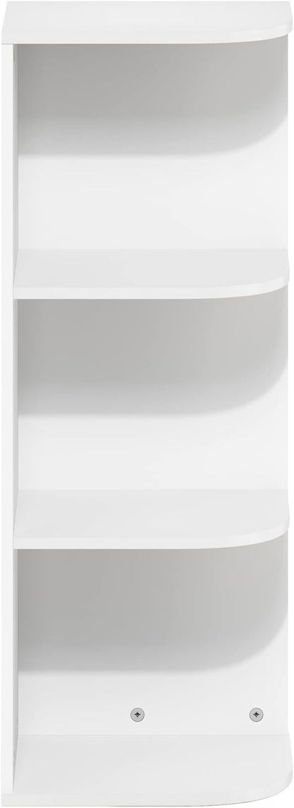 Furinno PASIR Book Shelf, 3-Tier Corner Bookshelf - Image 4