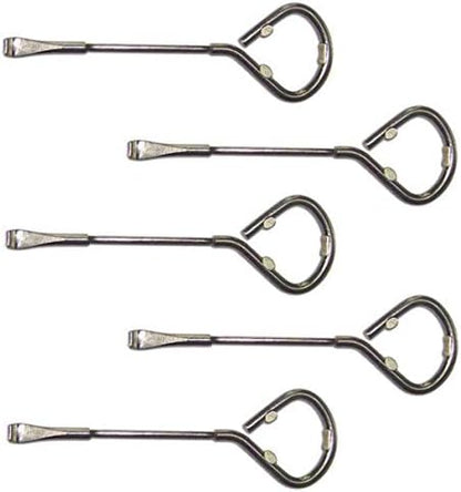 5 Pack Paint Can Opener, Bottle Opener, Metal Paint Can Opening Tool, 5 Pack by Unknown