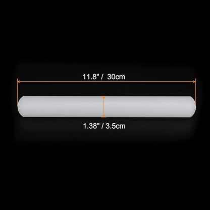 HARFINGTON Fondant Rolling Pin 12 Inch x 1.38 Inch PP Plastic Non-Stick Fondant - Image 2