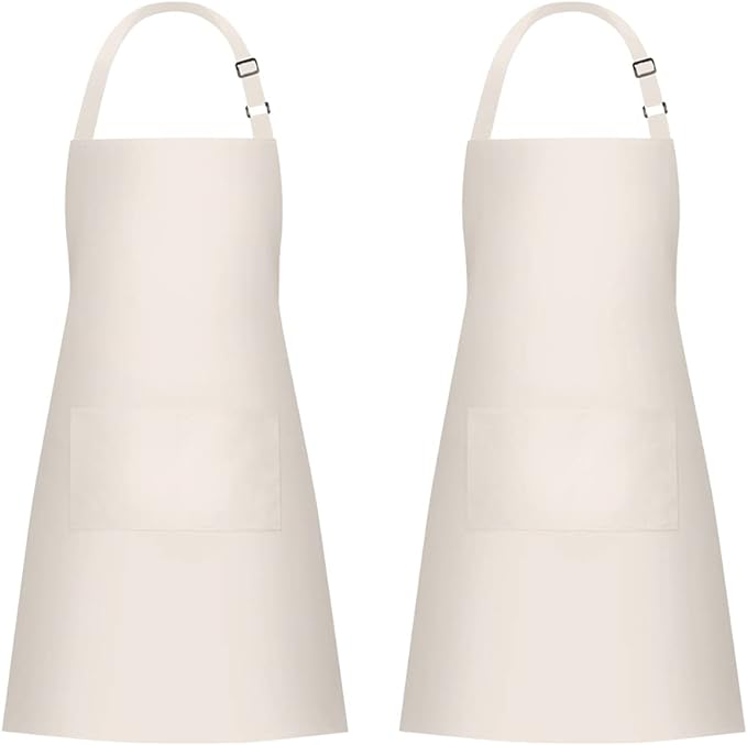 Jubatus 2 Pack 100% Cotton Aprons by Jubatus