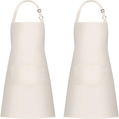 Jubatus 2 Pack 100% Cotton Aprons by Jubatus
