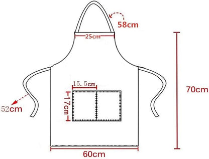 12 Pcs Bib Bulk Black Aprons for Women Men Adult Girls Unisex - Image 3