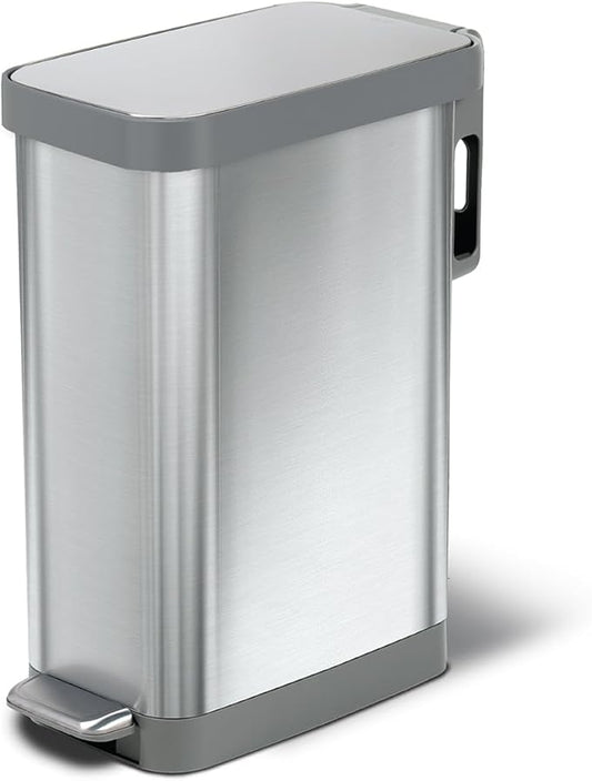 Glad Slim Trash Can with Clorox Odor Protection by GladTrashFoodStorage