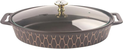 11" X 7.5" Ceramic Oval Casserole Dish by jinsongdafa