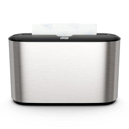Tork Xpress Stainless Steel Paper Towel Dispenser Compact Design, Fits H2 Hand by Tork