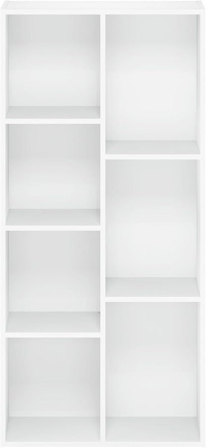 Furinno LUDER Book Shelf, 7-Cube Bookshelf, Bookcase - Image 8