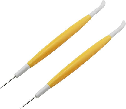 HJGarden 2PCS Stainless Steel Scribe Tool Cookie Scribe Tool Cookie Icing Pin by HJGarden
