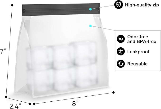 Samuelworld Large Silicone Ice Cube Tray Molds, Big 2 Inch Cubes - Image 4