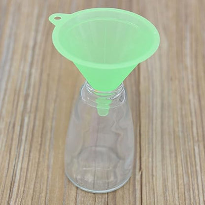 Plastic Funnel Set of 5, All Purpose Cooking Funnels Small to Large Funnel - Image 5