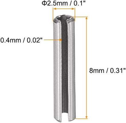uxcell Slotted Spring Pin - Image 2