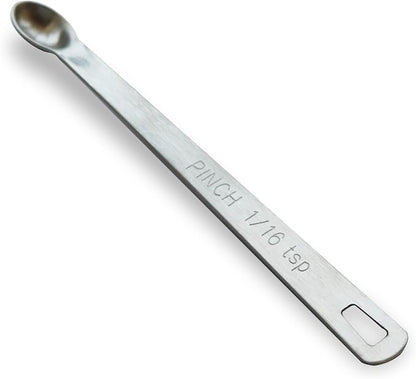 1PCS 1/16 Teaspoon Single Tiny Measuring Spoon, Small Individual Stainless by BERYLER