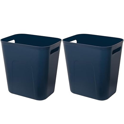 UUJOLY Plastic Small Trash Can Wastebasket, Garbage Container Basket by UUJOLY