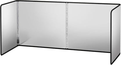 4 Sided Foldable Splatter Guard, Stainless Steel Grease Splatter Screen by Unknown