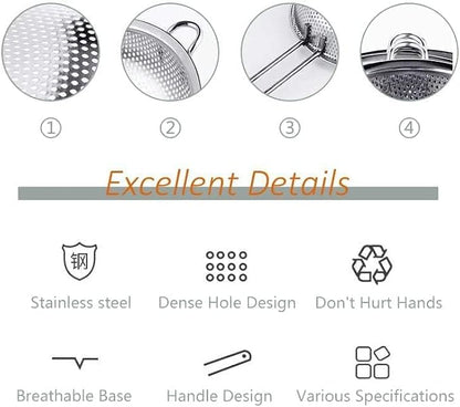 Stainless Steel Basin Colander - Image 3