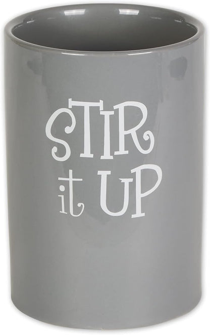 DII Kitchen Accessories Retro Collection Ceramics, Utensil Holder by DII