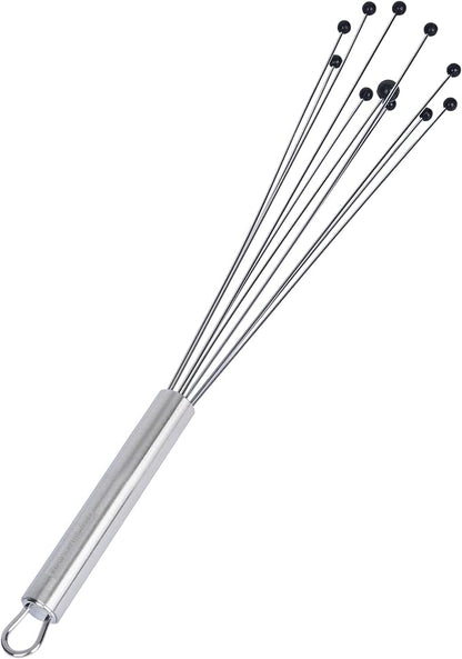 Restaurantware 12.5 in Stainless Steel Ball Whisk - Image 2