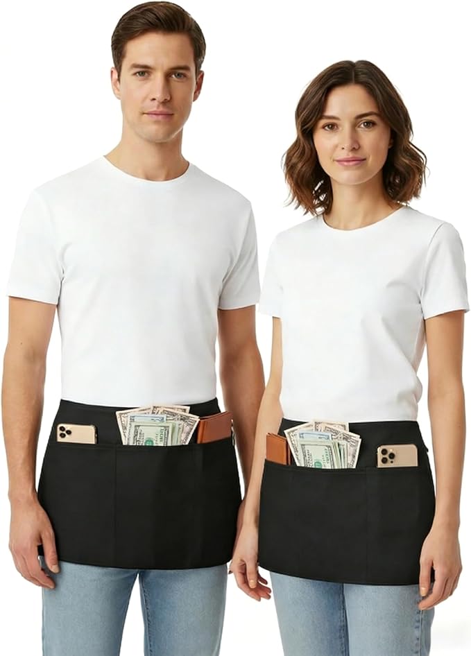 BOHARERS Waist Apron with 3 Pockets 20 Pack - Image 3