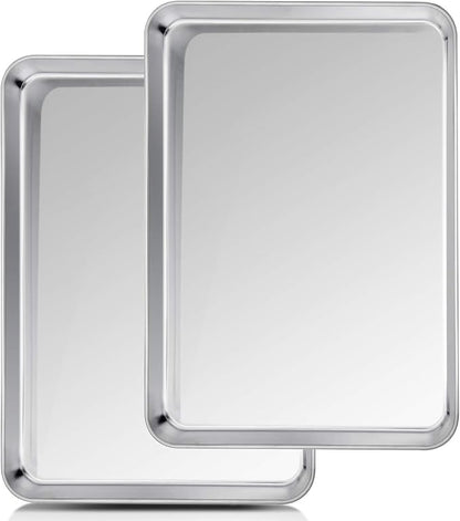 TeamFar Baking Sheet, 20’’×14’’×1’’, Cookie Sheet Half Sheet Baking Pans by TeamFar