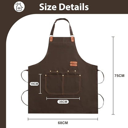 Apron for Men Women, Chef Apron - Image 2