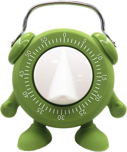 Kitchen Timer, 60 Minutes Countdown Cooking Teaching Egg Potty Training Wind Up by HERF
