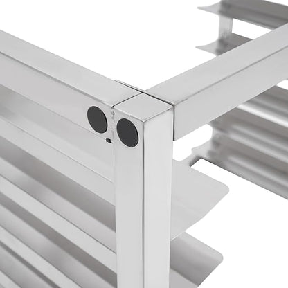 5 Tier Bun Pan Rack, Aluminum Bakery Rack - Image 5