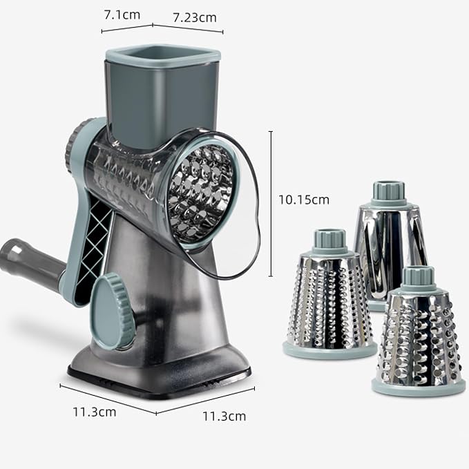 Cheese Grater with Handle, Vegetables and Fruits and Easy to Clean - Image 5