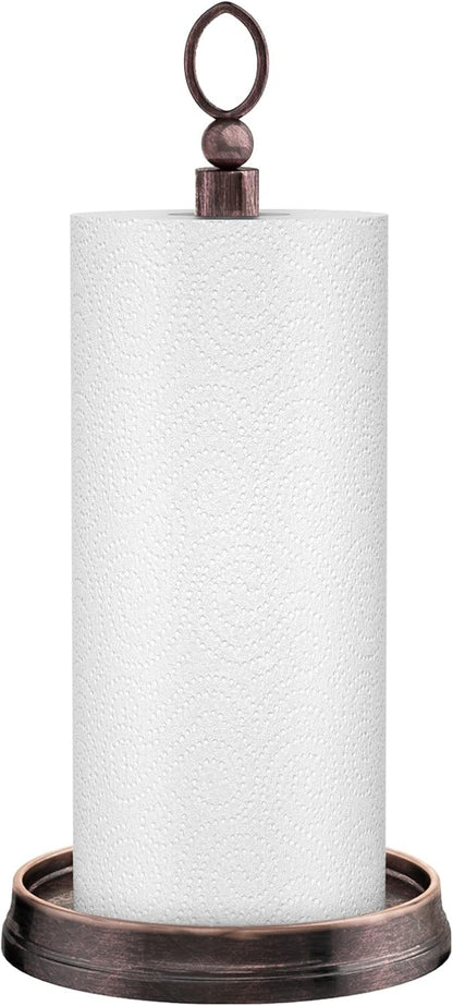 KASUNTO Paper Towel Holder Steel Paper Holder countertop，Black Paper Towel by Kasunto