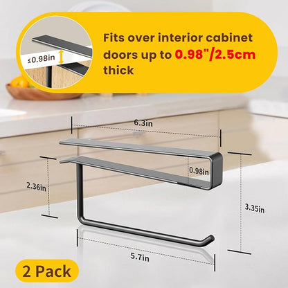 2 Pack Tumbler Lid Organizer, Under Cabinet Cup Lid Holder - Image 4