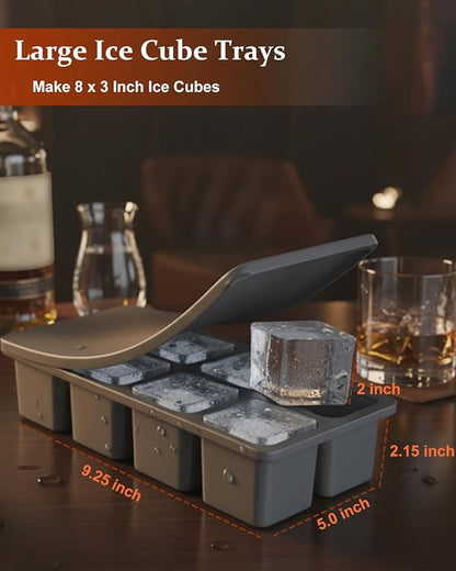 Large Silicone Ice Cube Trays - Image 5