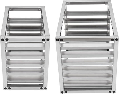6 Tier Bun Pan Rack, Aluminum Bakery Rack - Image 4