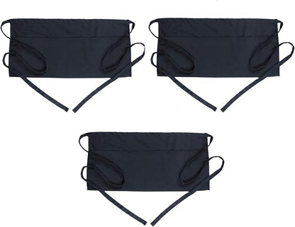 BOHARERS Waist Apron with 3 Pockets 3 Pack by BOHARERS