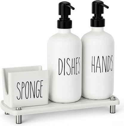 Cisily Kitchen Soap Dispenser Set Comes - Image 8