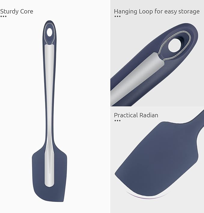 14in Extra Large Silicone Spatula: U-Taste 600ºF Heat Resistant Flexible - Image 6