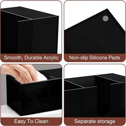 Acrylic Coffee Cup Holder for Countertop, 3 Slots Acrylic Coffee Bar - Image 5