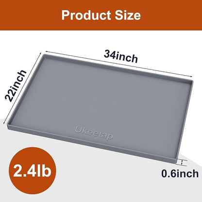 ukeetap Extra Thick Silicone Mat Waterproof - Image 7