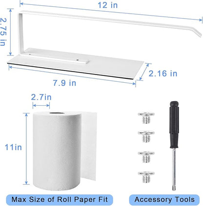 Magnetic Paper Towel Holder for Fridge, Toilet Paper Roll Holder Magnetic Paper - Image 2