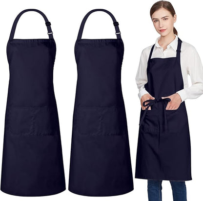 Jubatus 2 Pack 100% Cotton Aprons by Jubatus