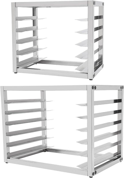 5 Tier Bun Pan Rack, Aluminum Bakery Rack - Image 3