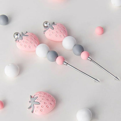 Icing Pin, Scriber Needle for Cake Decorating Strawberry Beaded Cookie - Image 4