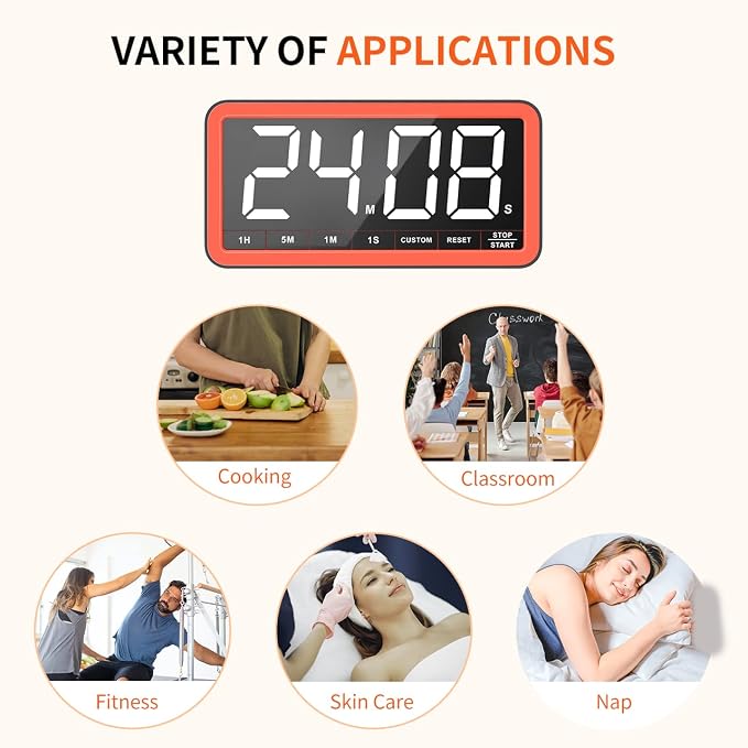 VOCOO Digital Kitchen Timer - Image 7
