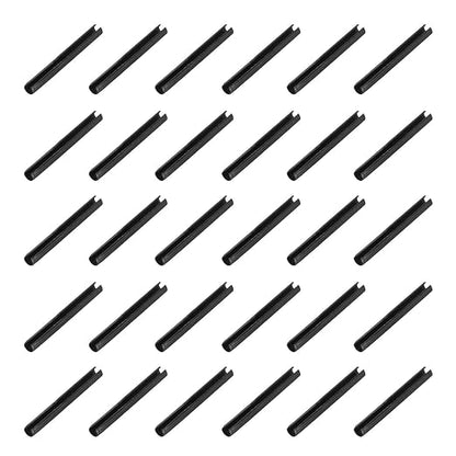MECCANIXITY 120Pcs Slotted Split Roll Pins 2/25 Inch Dia. 4/5 Inch Length Steel by MECCANIXITY