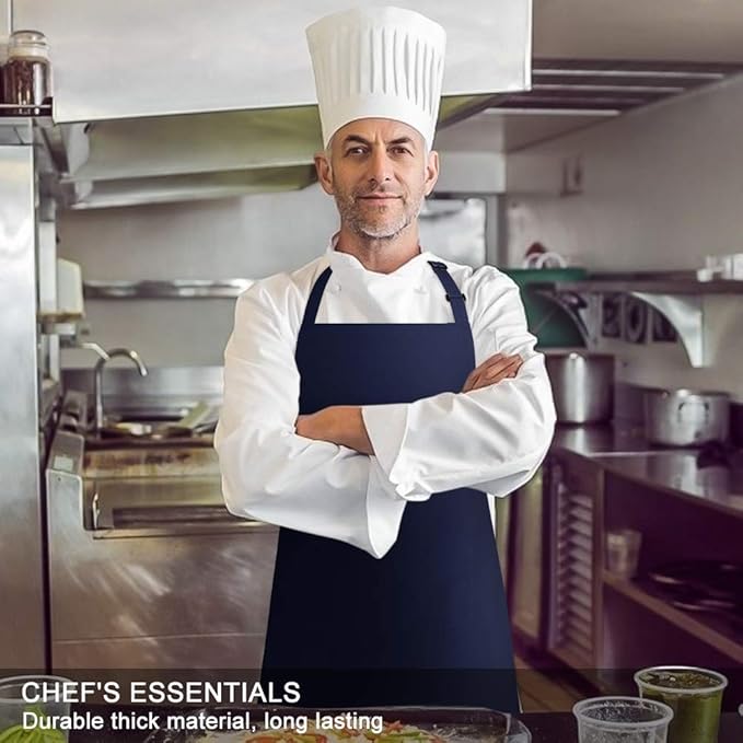 Jubatus 2 Pack 100% Cotton Aprons - Image 4