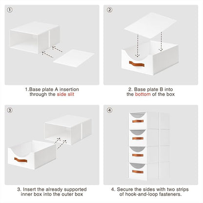 Homsorout Stackable Storage Drawers - Image 6