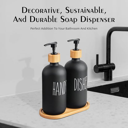 Arktek Glass Soap Dispenser Set - Image 5