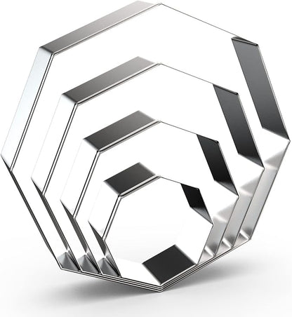Octagon Cookie Cutter Set for Baking by QAAQS