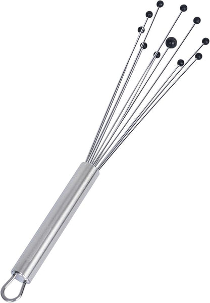 Restaurantware 10.5 in Stainless Steel Ball Whisk - Image 2