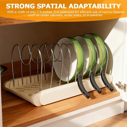 Expandable Pot and Pan Organizer Rack - Image 8